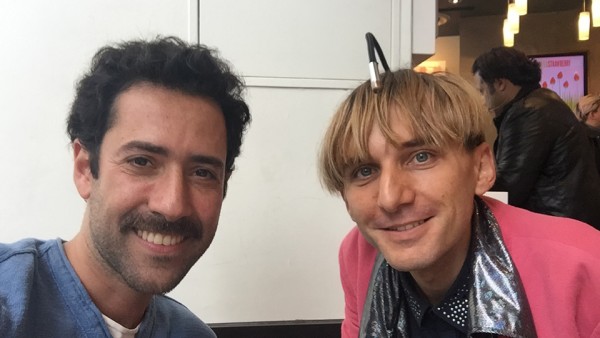 With Neil Harbisson